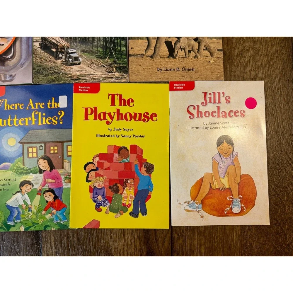 Kids Classroom Homeschool Fiction Nonfiction Readers Books K 1 Early Reading Lot